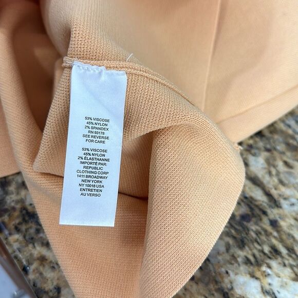 House Of Harlow 1960 Bandage Square Neck Mini Dress In Desert Mist Size L - Picture 5 of 10